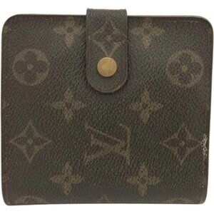 (L1) Louis Vuitton Wallet Brown Monogram